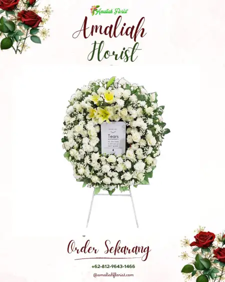 Krans Bunga Duka Linggasari